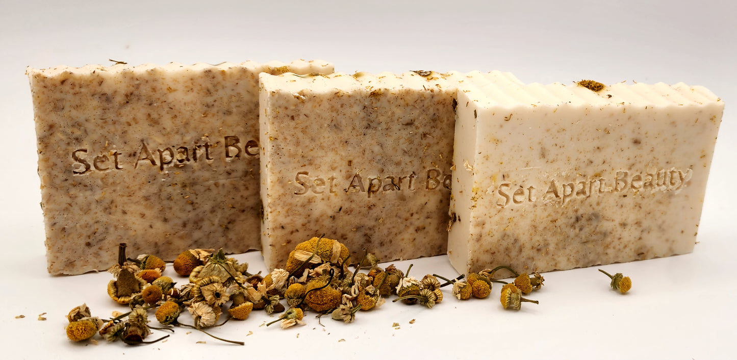 Chamomile and Oats Soap