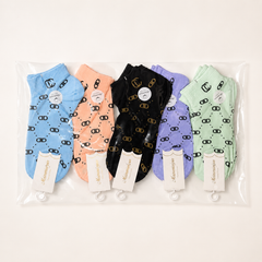 Wholesale Women’s Ankle Socks Bulk Pack of 12 – Cute Inspired Fashion Socks Assorted Colors