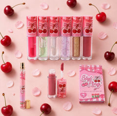 Siyi Ping Cherry Fragrance & Lip Gloss Gift Set – Wholesale Perfume and Lip Gloss Beauty Set