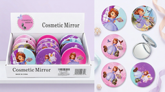 12 Piece Sofia the First Cosmetic Mirror Set – Wholesale Compact Pocket Mirrors for Party Favors, Teacher Treasure Box & Beauty Shops