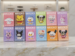 12 Pack Mini Building Block Blind Boxes – Cute Cartoon Brick Toy Set Bulk Wholesale Party Favors