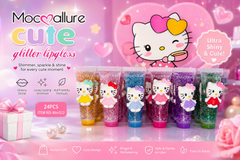24 PCS Mocallure Cute Glitter Lip Gloss Set – Wholesale Shimmer Sparkle Lip Gloss for Kids & Boutique Resellers
