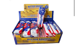 Wholesale Butter Squishy Toy – 12 Piece Display Box | Slow Rising Sensory Fidget Stress Relief Toy