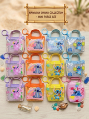 12 Piece Cartoon-Inspired Mini Coin Purse Keychain Set – Wholesale Glitter Mini Wallets | Assorted Character Style Pouches Bulk