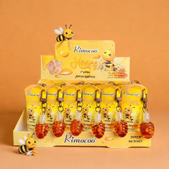 Honey Scented Hand Cream with Honey Pot Keychain – Moisturizing Travel Hand Lotion Gift