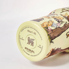 Whimsical Bear & Friends 40oz Insulated Tumbler Gift Set with Straw & Collector Box