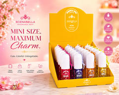 Mini Fragrance Mist Display Set – Colorful Travel Perfume Collection (Full Case Bundle)
