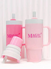 Cute Mini Tumbler Lip Balm Set – Kawaii Cup Shaped Moisturizing Lip Balm | Assorted Colors | Wholesale Beauty Gift Display