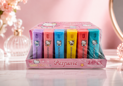Kitty Inspired Mini Perfume Atomizer Set – 24PCS Cute Travel Size Perfume Spray Collection