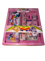 Cute Character Stationery Set for Kids – Pencil Case, Pencils, Eraser & School Supplies Kit