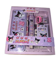 Cute Character Stationery Set for Kids – Pencil Case, Pencils, Eraser & School Supplies Kit
